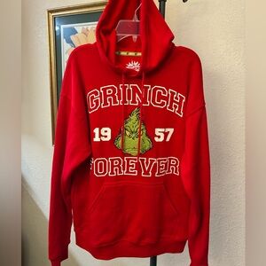 Dr. Seuss Red Grinch Hoodie